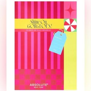 Absolute New York Shine On Gorgeous 2025 Advent Calendar, 12 Days of Makeup